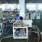 Induction heaters under testing in workshop