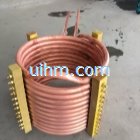 customized induction coil for heating steel pipe end