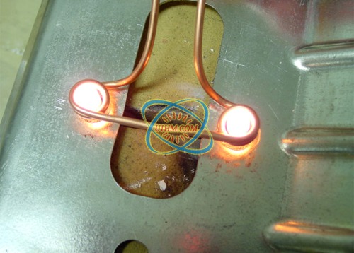 induction Dual Station Coil for Hot Heading