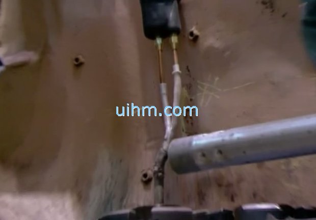 air cooled induction heating for fixing Nuclear Power Unit (loosen screw nut)