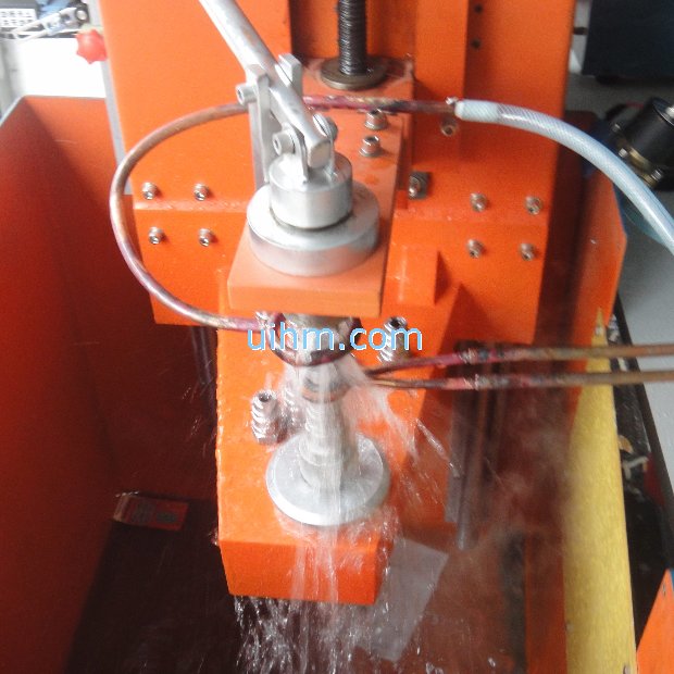 induction quenching with different induction coilsUnited Induction Heating Machine Limited of China