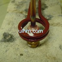 induction brass soldering