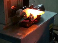 induction forging steel plate (iron plate) with auto pneumatic feed system