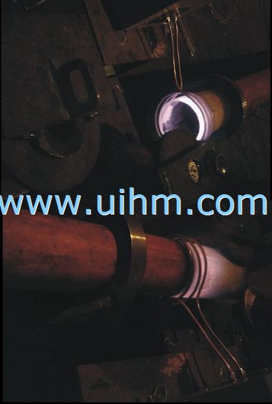 High frequency machine heat treatment of military pipeline