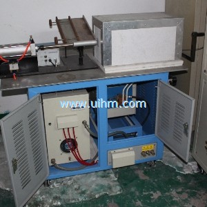 pneumatic auto feed induction forging system