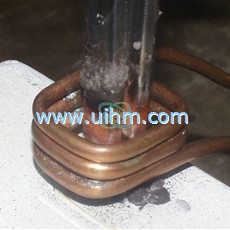 induction brazing stainless steel joint