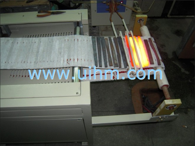 auto feed system with induction heating knives auto feed system with induction heating knives