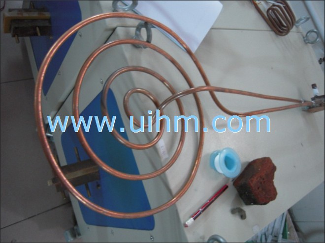 flat shape induction coil for surface heating-1