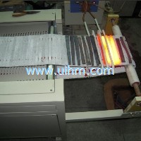 auto feed system with induction heating knife