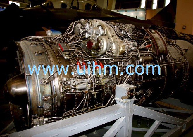 widespread use of 感应加热 for aero-engine