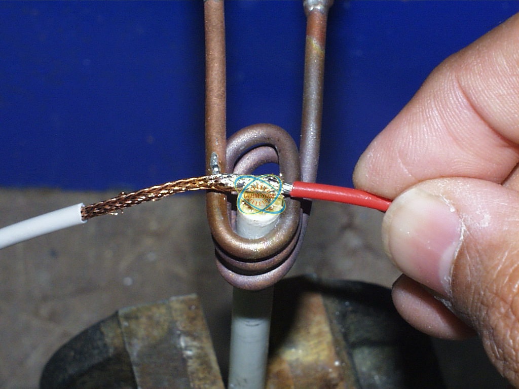 Soldering Co-axial Wire
