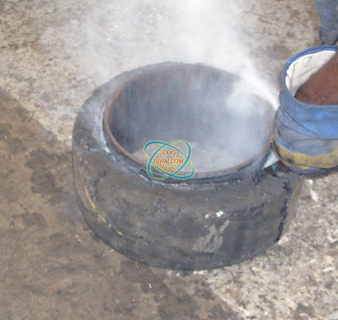 induction heating for detaching metal from tyre_1