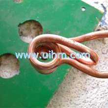 suspended induction heating