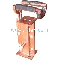 mf induction hardening coil for axle