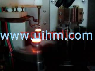 Twin coils for induction hardening axle Twin coils for induction hardening axle