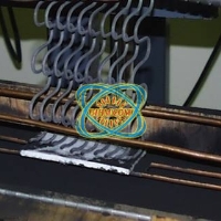 感应加热在金属表面进行塑料涂层