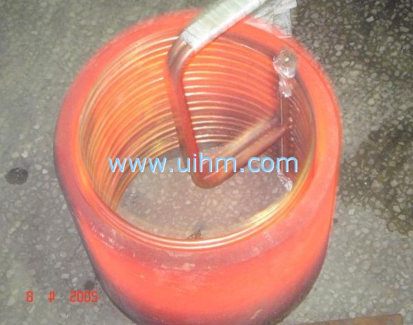 inner induction coil heating pipe inner induction coil heating pipe