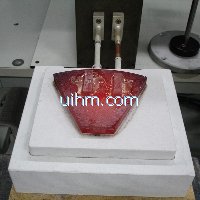 induction heating with flat inductor