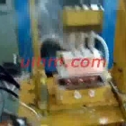 induction brass soldering switch contact by 120kw induction heater um-120ab-rf