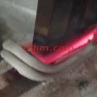 induction jointing brass sheet by 60kw induction heater um-60ab-rf