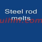 induction melting steel rod