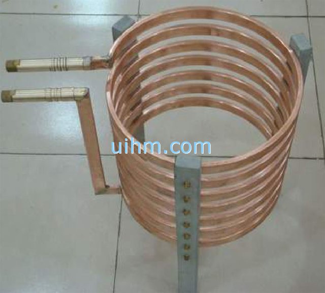 custom-build D320mm induction coil for producing optical fiber