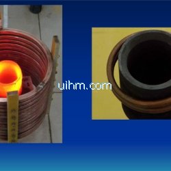 induction heating graphite crucible