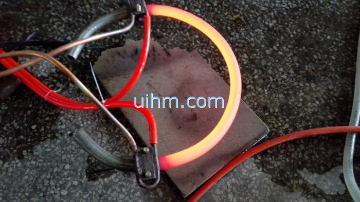 quick induction heating cambered, half-round steel rod_3