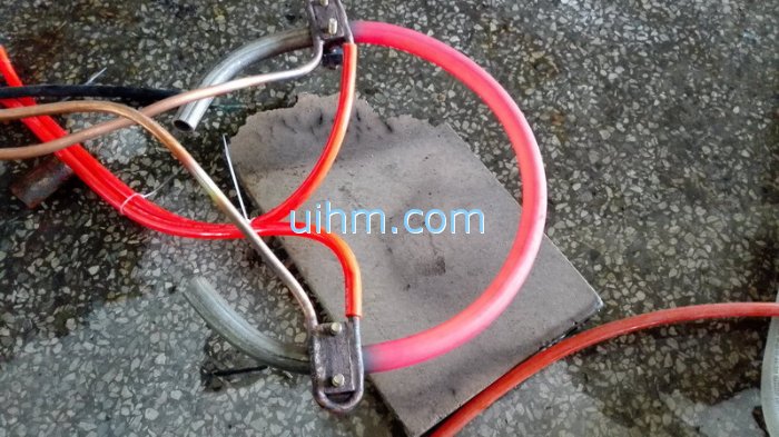 quick induction heating cambered, half-round steel rod_5