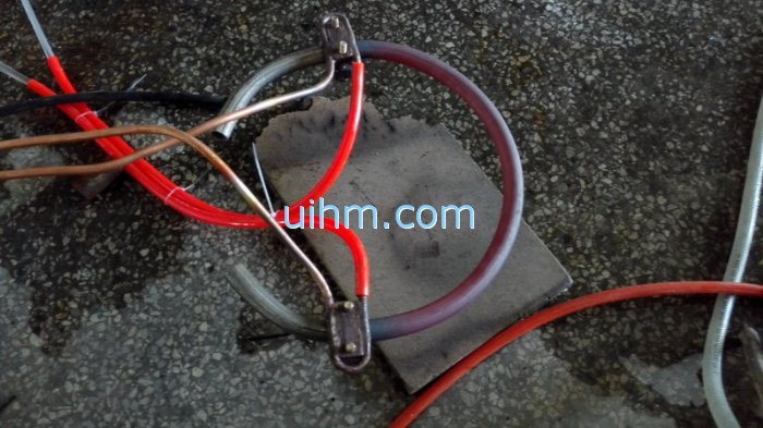 quick induction heating cambered, half-round steel rod_9