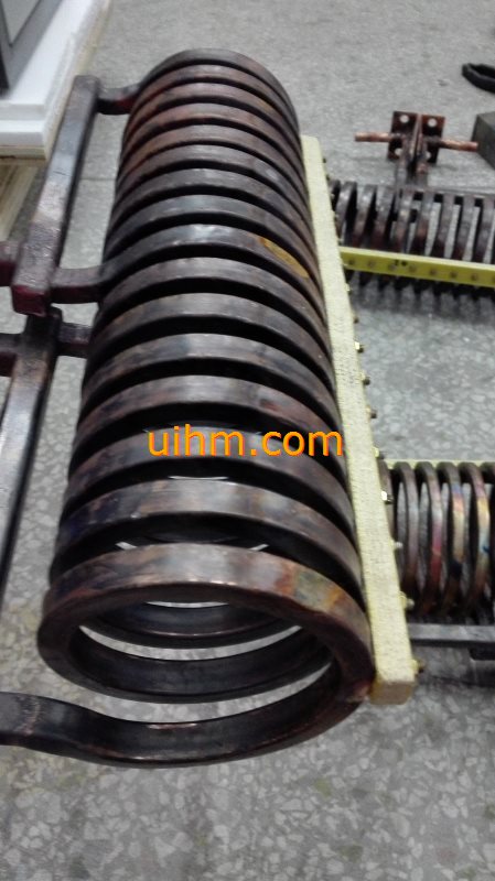 customized helical induction coil for heating steel pipe (1) customized helical induction coil for heating steel pipe (1)