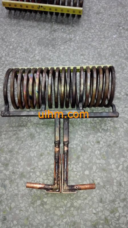 customized helical induction coil for heating steel pipe (3) customized helical induction coil for heating steel pipe (3)