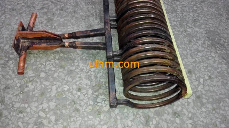 customized helical induction coil for heating steel pipe (4) customized helical induction coil for heating steel pipe (4)