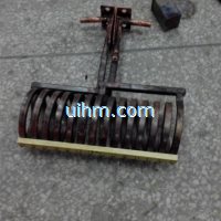 customized helical induction coil for heating steel pipe (2)