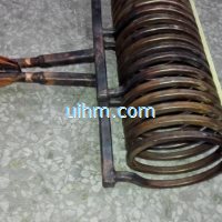 customized helical induction coil for heating steel pipe (4)
