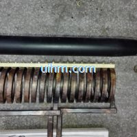 customized helical induction coil for heating steel pipe (8)