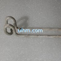 induction coils for brazing knife by UHF induction heater