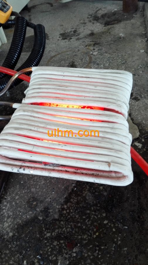 induction annealing with large parallel induction coil (1) induction annealing with large parallel induction coil (1)
