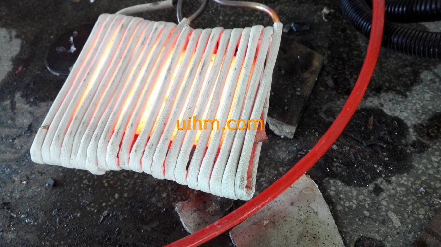 induction annealing with large parallel induction coil (5) induction annealing with large parallel induction coil (5)