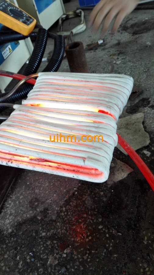 induction annealing with large parallel induction coil (6) induction annealing with large parallel induction coil (6)
