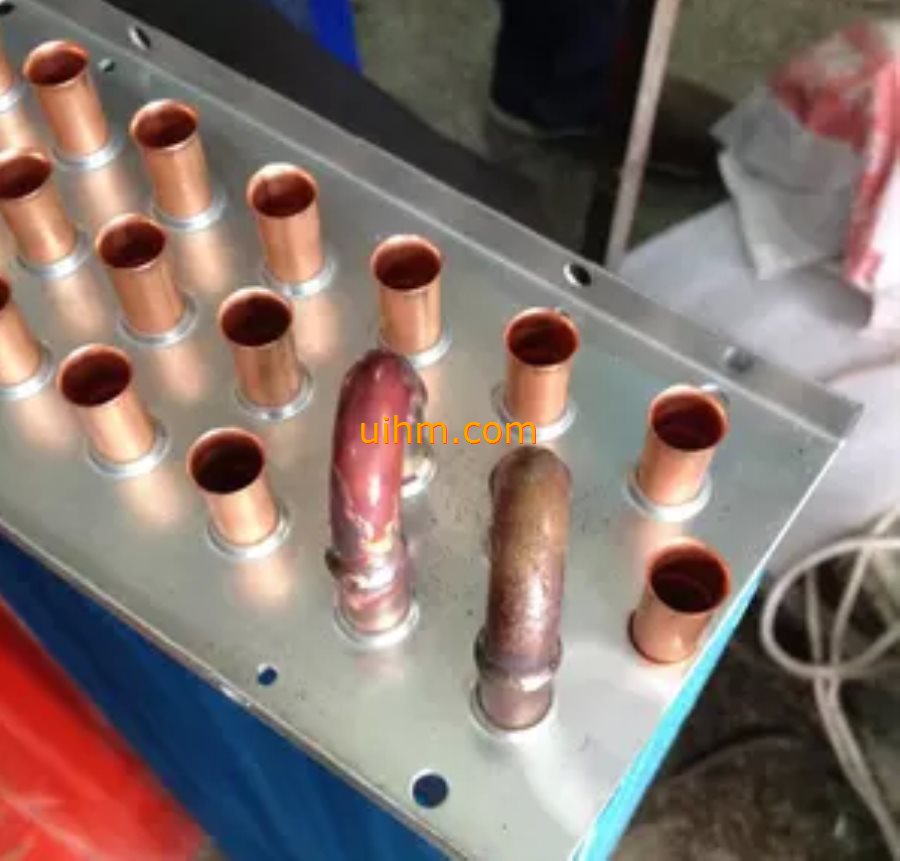 induction brass soldering pipes for chiller_2