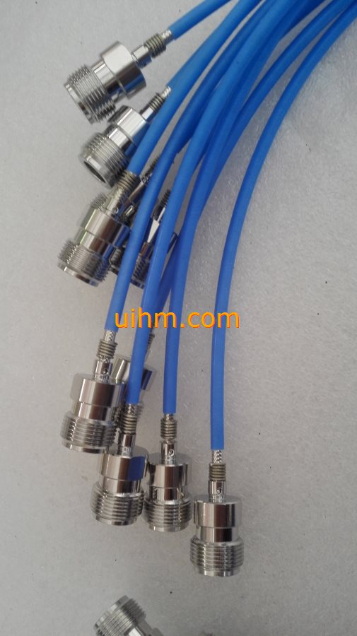 induction brazing Fiber Interface by UHF machine (2) induction brazing Fiber Interface by UHF machine (2)