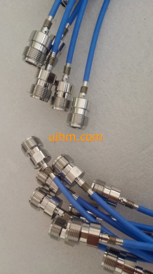 induction brazing Fiber Interface by UHF machine (3) induction brazing Fiber Interface by UHF machine (3)