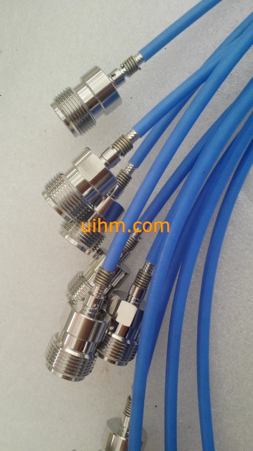induction brazing Fiber Interface by UHF machine (5) induction brazing Fiber Interface by UHF machine (5)