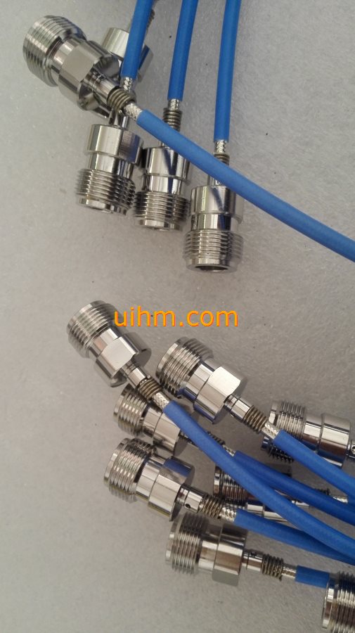 induction brazing Fiber Interface by UHF machine (6) induction brazing Fiber Interface by UHF machine (6)