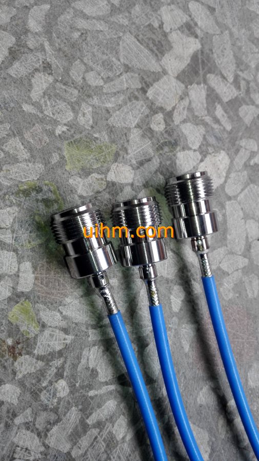 induction brazing Fiber Interface by UHF machine (8) induction brazing Fiber Interface by UHF machine (8)