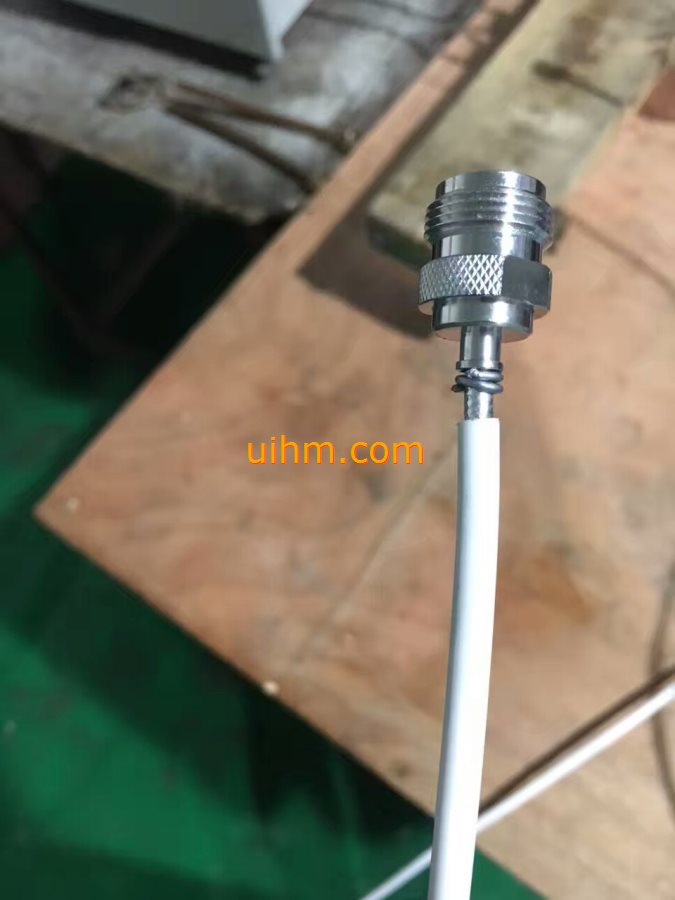induction brazing N type cable connector (1)