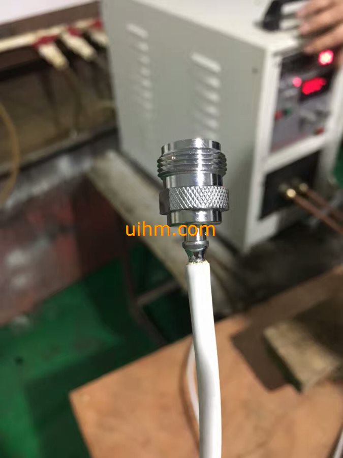 induction brazing N type cable connector (3)