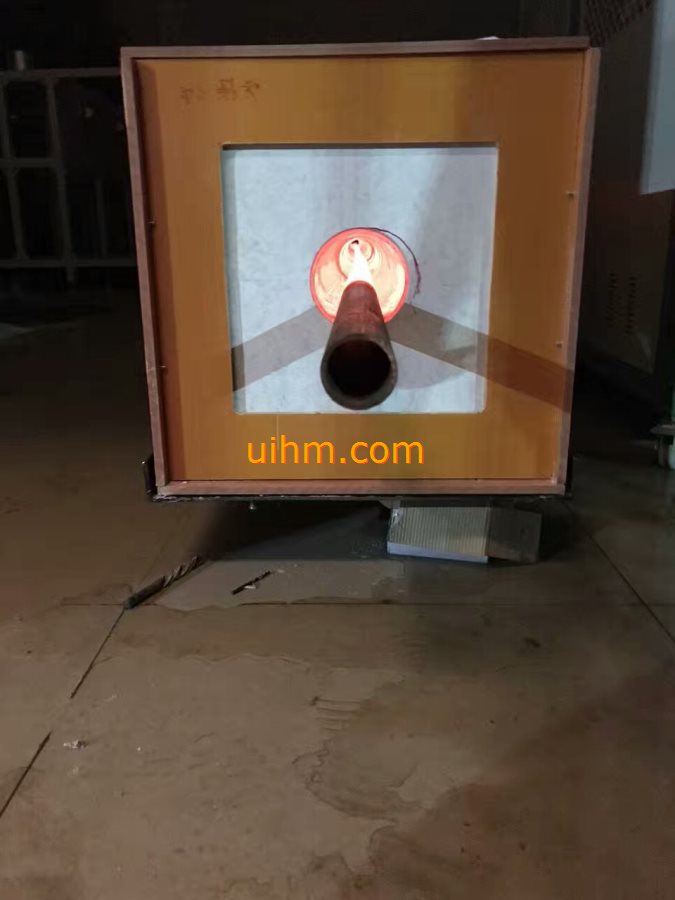 induction forging steel rods with series connection induction coil_4