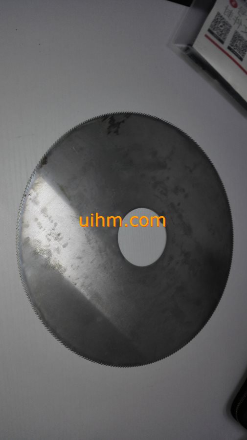 induction hardening wheel gear teeth by 5KW UHF induction heaters (3)